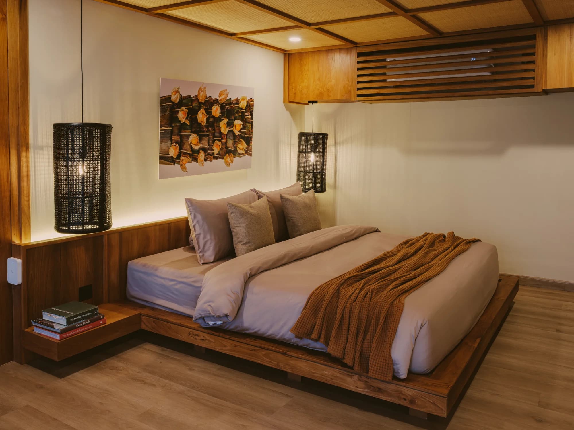 Studio Apartment Mezzanine upper floor bedroom sanctuary